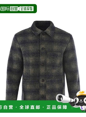 香港直邮A.P.C. 男士衬衫 WVBDFH02961JAA SS2024 蓝色 长袖休闲