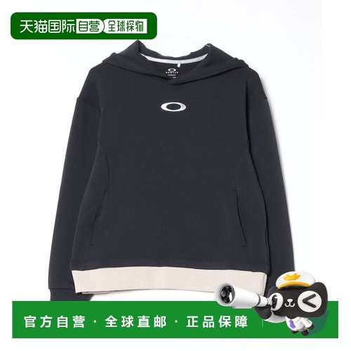 1h可退 日本直邮OAKLEY 女装 Radiant Peach 加绒连帽衫 半拉链宽