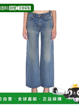 香港直邮CELINE 25FW 多口袋牛仔裤 Women