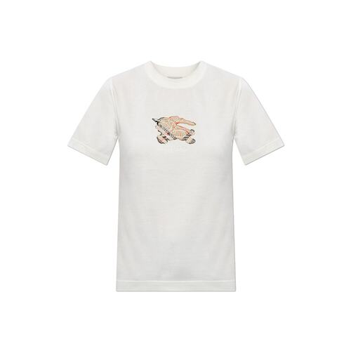 BURBERRY 女士T恤 8116161B7078CHALK AW2025 白色