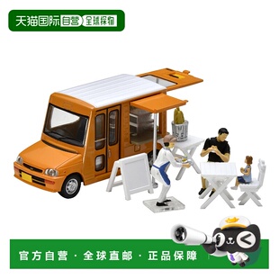 【日本直邮】Tomytec多美卡 玩具车 麵包店车+人物套组 324744