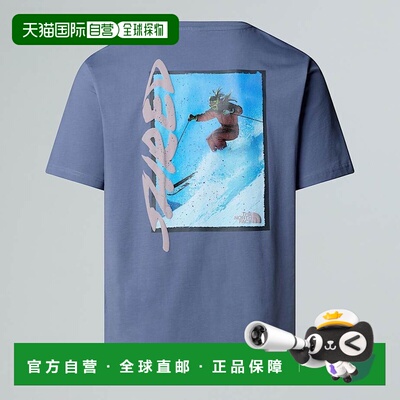 自营欧洲直邮北面 NSE Slopes男女通用休闲T恤 THE NORTH FACE