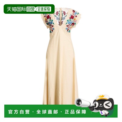 香港直邮潮奢 SEA 海洋 女士 中长连衣裙 beige米色 舒适时尚