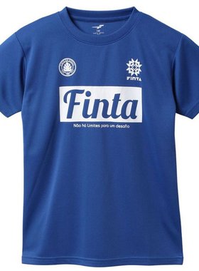 日本直邮FINTA JR 练习 T 恤足球 FT8755-2100 短袖
