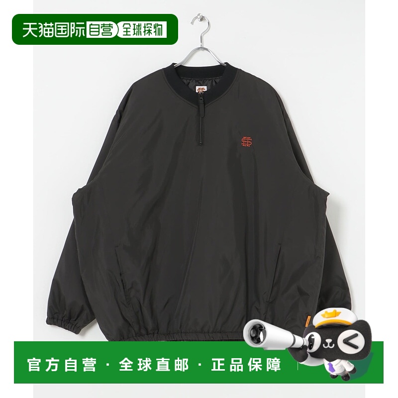 1h可退 日本直邮SEE SEE 男装 半拉链 棒球夹克 BSMA4SS252J01