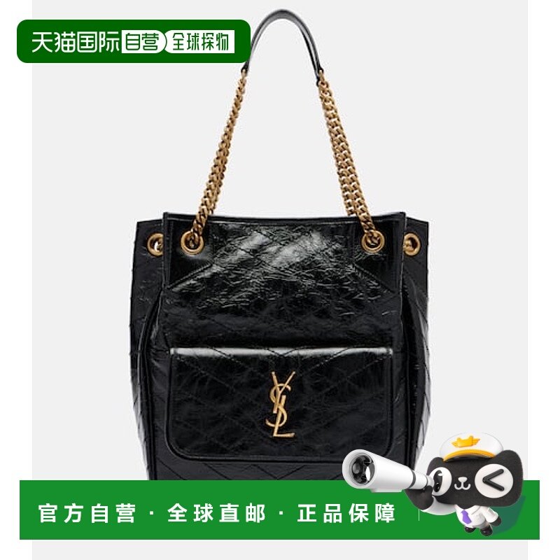 1h可退 香港直邮潮奢 Saint Laurent 圣罗兰 女士 Niki 小号皮革