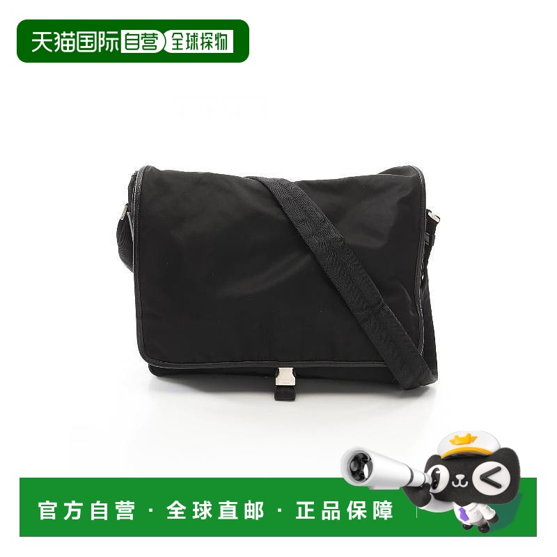 日本直邮中古Prada普拉达女包A级95新Shoulder bag肩包尼龙斜挎包