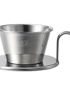 日本直邮卡莉塔 04103 TSUBAME不锈钢咖啡滤杯 三孔结构 复古风潮