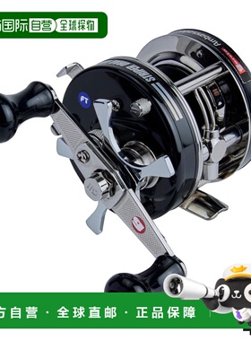 日本直邮Abu Garcia 大使 4500 Striper 黑色右手柄 24 年模型船