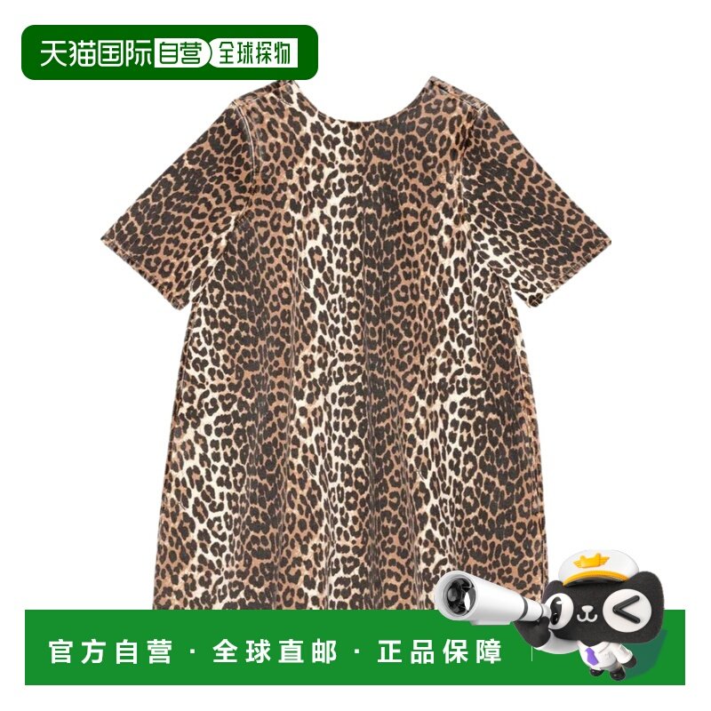 1h可退 香港直邮25FW 豹纹图案连衣裙 Women,女装/女士精品,连衣裙,淘宝优惠券,粉丝福利购,淘宝优惠卷