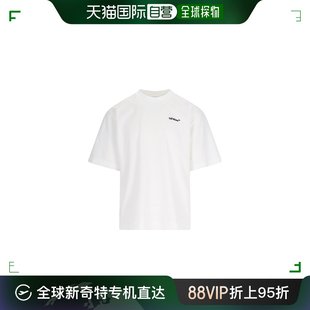 米白色 香港直邮潮奢 OMAA120S24 Polos White T恤上衣 男士 Off