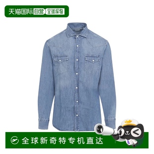 男士 襯衫 香港直郵BRUNELLO MH192400866 AW202 CUCINELLI 1h可退