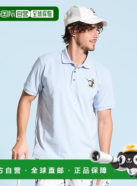 日本直邮Munsingwear 防晒NIR小鹿图案企鹅刺绣半袖POLO衫 [M0187