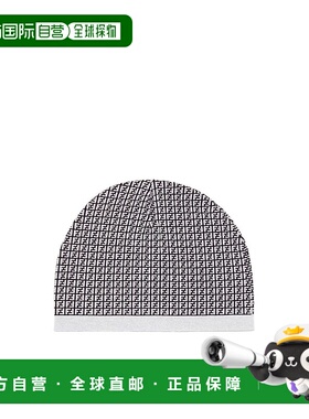 香港直发FENDI芬迪男士徽标针织帽休闲潮流百搭时尚FXQ056AI4C