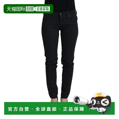 自营Ermanno Scervino Cotton Slim Fit Women blue Women's Jean