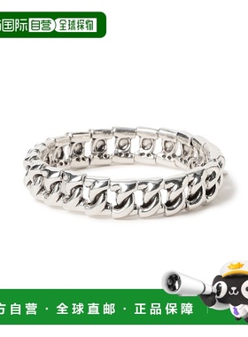 1h可退 日本直邮PHILIPPE AUDIBERT 女士 宽版链条 伸缩手链 立体