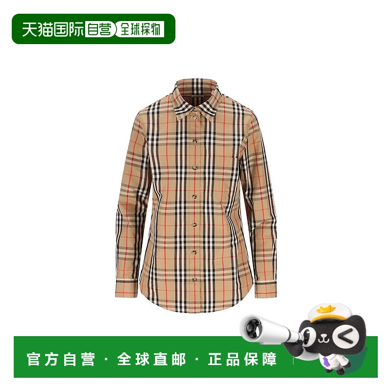 1h可退 香港直邮BURBERRY 女士衬衫 8111847A7028P26 SS2026 浅棕