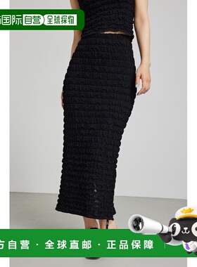 1h可退 日本直邮rienda 女士爆米花针织裙 110HAA712481半身裙