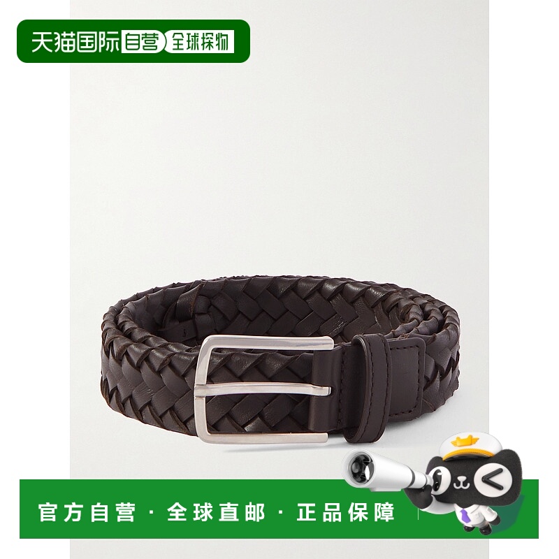1h可退 香港直邮Bottega Veneta 葆蝶家 男士 3cm 编织皮带腰带 7