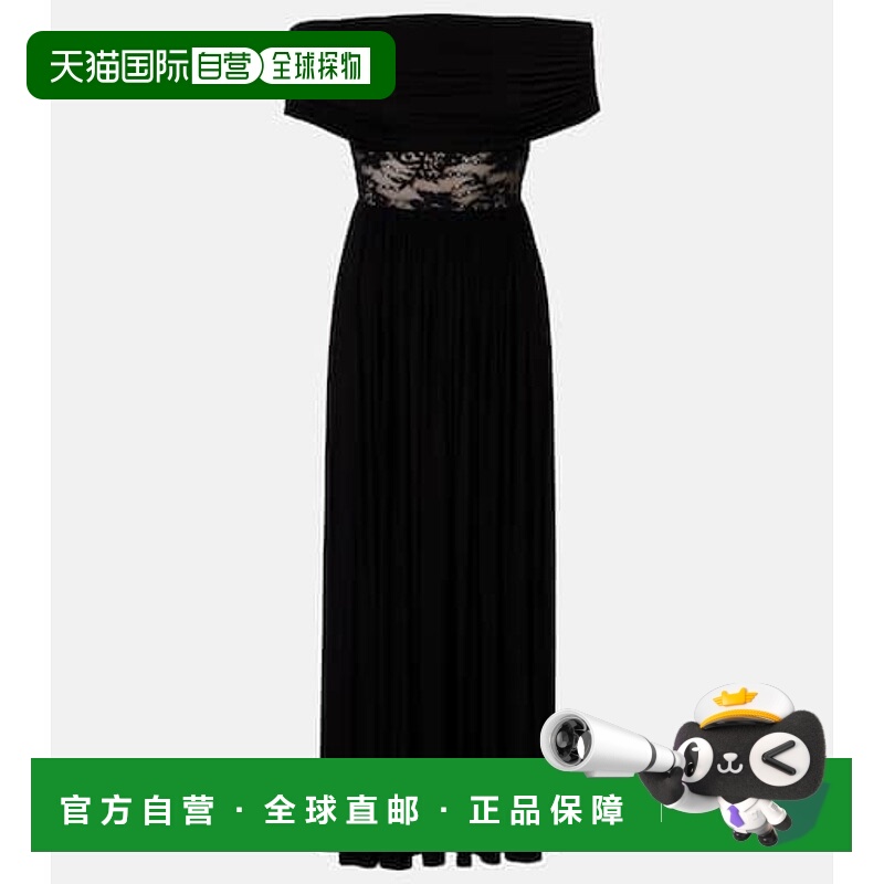 香港直邮潮奢 ZIMMERMANN 女士 Rebellion 露肩针织长款连衣裙