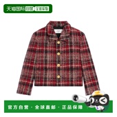 格纹羊毛夹克 香港直邮Celine charlotte RV0OL0103.外套