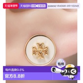 700 韩国直邮TORY 珠宝 珐琅圆形耳钉 90547 BURCH KIRA