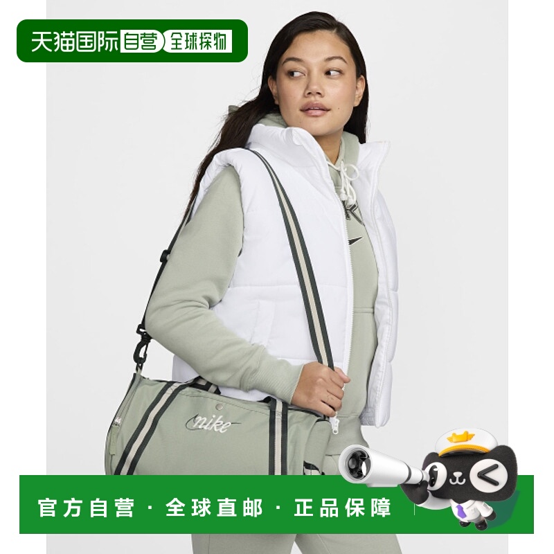 韩国直邮NIKE 公用运动鼓包/旅行包 DR6261-370 NK HERITAGE DUFF