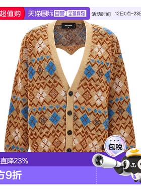 1h可退 香港直邮Dsquared2 二次方 女士 长袖毛衣 S72HA1154S1836