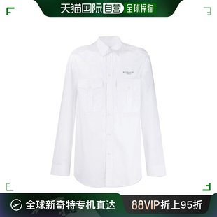 衬衫 香港直邮GIVENCHY 白色实用长袖 BM60BP10ZJ 男士 100