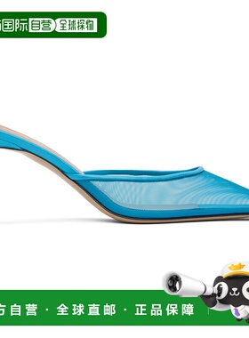 1h可退 香港直邮The Attico 女士 蓝色 Juno 穆勒鞋 250WSH00849P