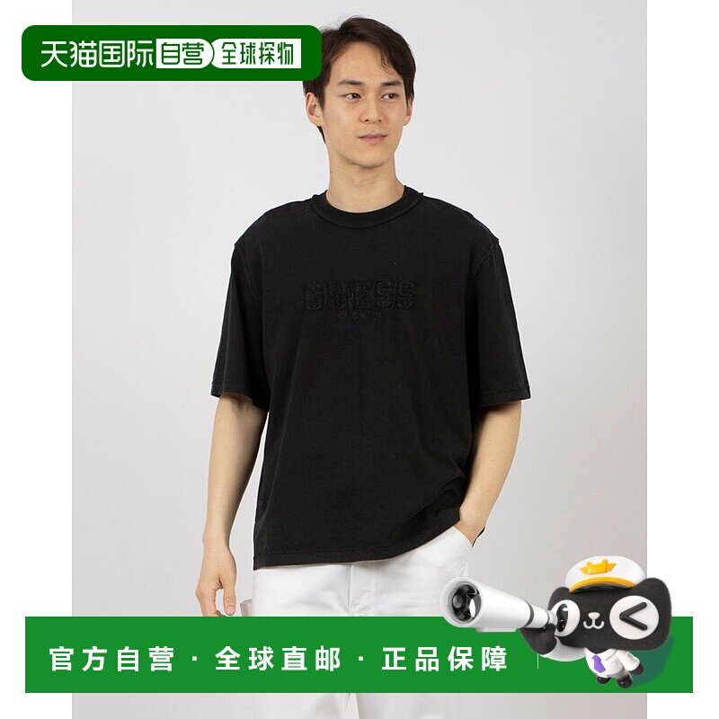 日本直邮Guess Originals Applique Boxy Tee 女士短袖T恤 GU1432