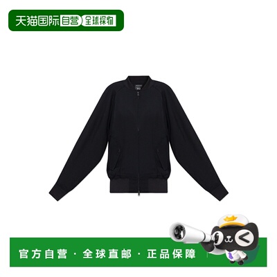 香港直邮Y-3 女士夹克 JD17620BLACK SS2025 黑色 bomber jacket