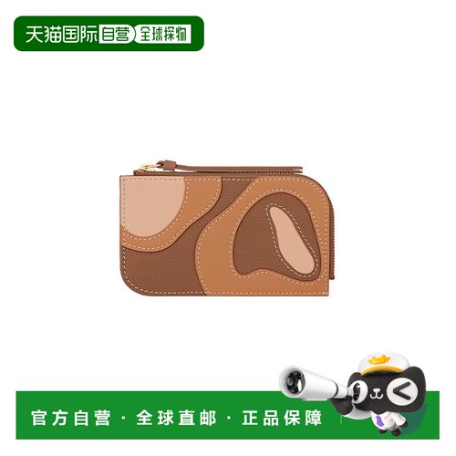 自营欧洲直邮POLENE 23新款 Atla女士三色驼色光滑粒面小牛皮卡片