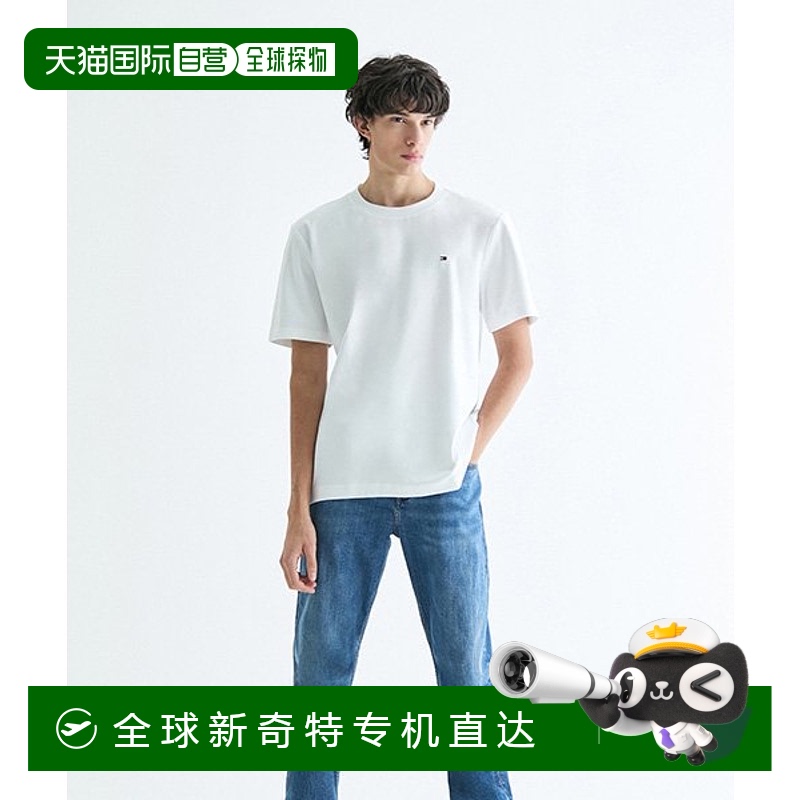 韩国直邮TOMMY HILFIGER 男士T恤T12E1TPO100MT2YBR