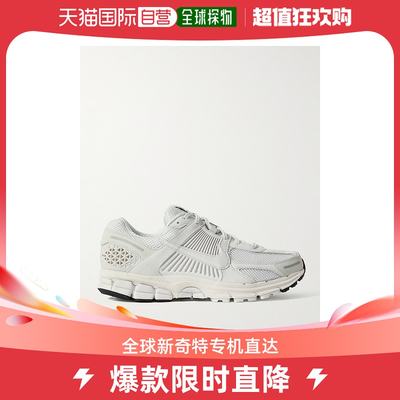 香港直邮潮奢 Nike 男士Zoom Vomero 5 橡胶边网纱皮质运动鞋