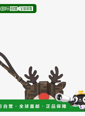 香港直邮FENDI 女士钱包 8M0542AWDAF1TWY SS2026 棕色 Fendi 