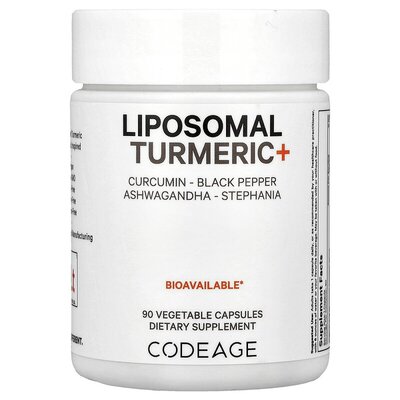 香港直发Codeage富含有机姜黄膳食补充剂混合物健康补充营养90粒