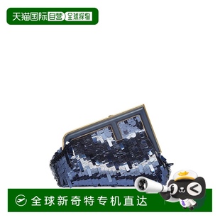 8BP129A9X2F1IRH 1h可退 女士斜挎包 SS2024 香港直郵FENDI 黑色