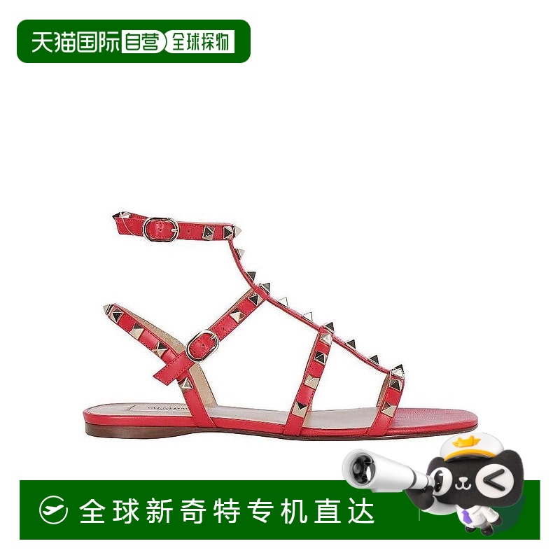 香港直邮VALENTINO 女士凉鞋 TW2S0A05VODJU5 AW2020 红色 Garava