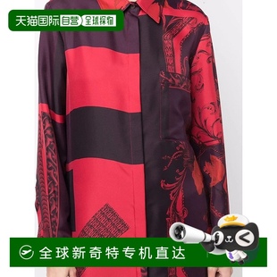 红色 自营 衬衫 ferragamo菲拉格慕长袖 美国奥莱直发 salvatore