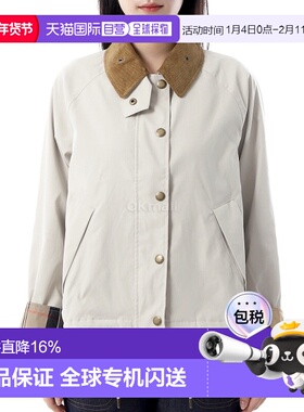 韩国直邮Barbour Sofie女款防水夹克外套长袖休闲格纹LSP0228