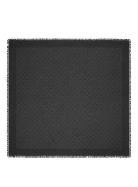 TORY BURCH 女士围巾 160570001 CO 黑色 Scarf With Logo