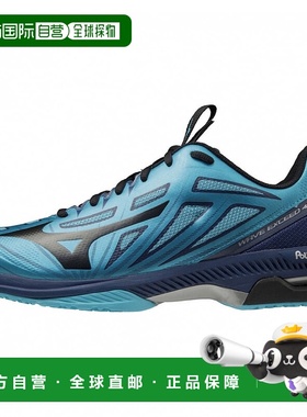 日本直邮MIZUNO-Mizuno Wave过4 OC 61GB201225男子网球全鞋鞋2EM
