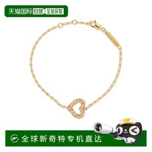 香港直邮潮奢 朗雯 1h可退 Lanvin AWCJYT1HQI 女士 心形吊坠手链