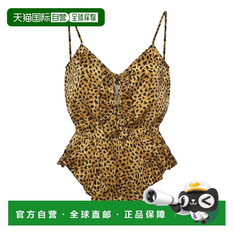 1h可退 香港直邮VERSACE 女士T恤 10221391A163295X70 AW2025 花