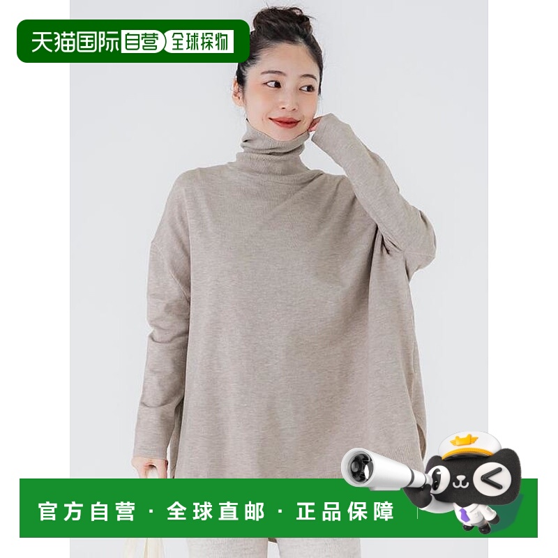 1h可退 日本直邮coca 高领针织长款上衣