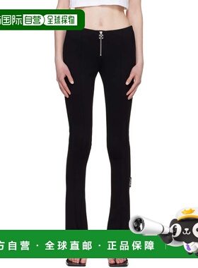 1h可退 香港直邮off-white 女士 黑色 Heavy Jersey Slim 长裤 OW