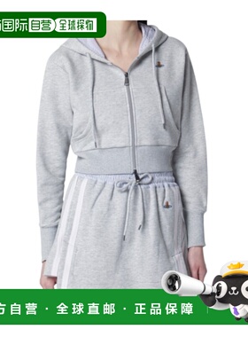 1h可退 香港直邮Vivienne Westwood 短款卫衣 1I01001CJ00AS