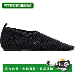女士 黑色 Woven 1h可退 芭蕾鞋 TOTÊME Leather 香港直邮潮奢