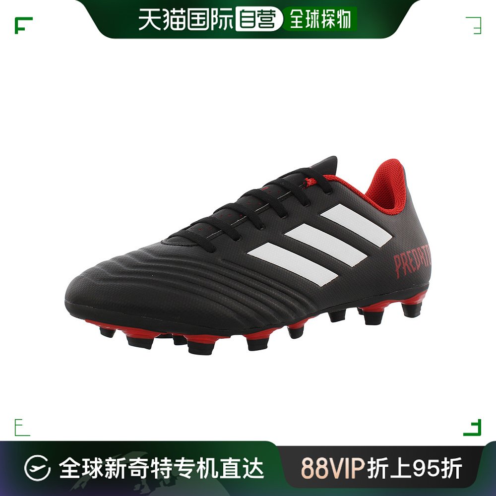 Adidas阿迪Predator18.4足球钉鞋运动鞋黑色/白色/红色阿迪达斯